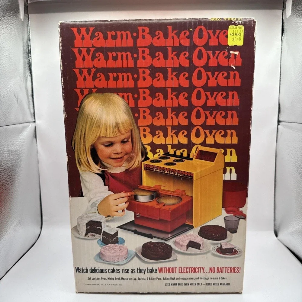 Vintage Warm Bake Oven by Kenner 1973 General Mills with Original‎ Box